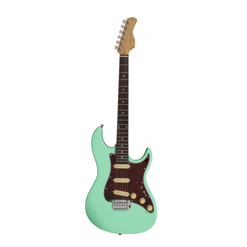 LARRY CARLTON S3 SSS MLG MILD GREEN Guitarra eléctrica