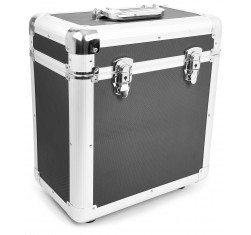 Comprar maleta para vinilos Power Dynamics RC80 negra con capacidad para 60 vinilos.