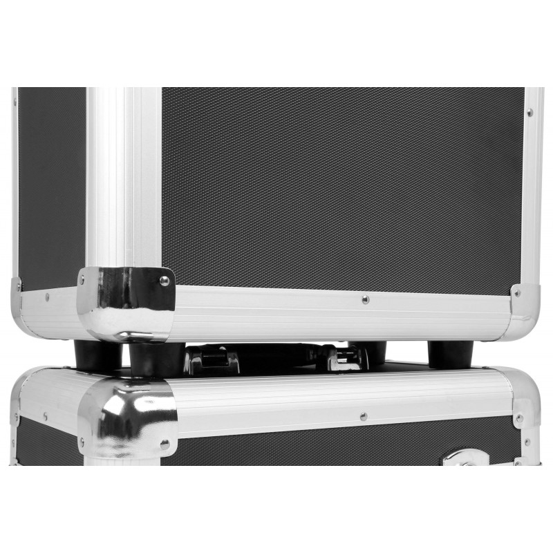 Comprar maleta para vinilos Power Dynamics RC80 negra con capacidad para 60 vinilos.