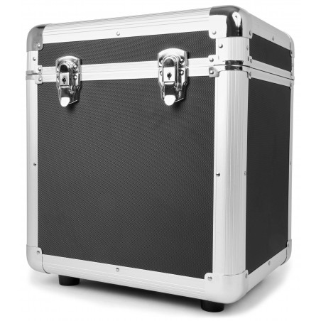 Comprar maleta para vinilos Power Dynamics RC100 negra con capacidad para 80 vinilos.