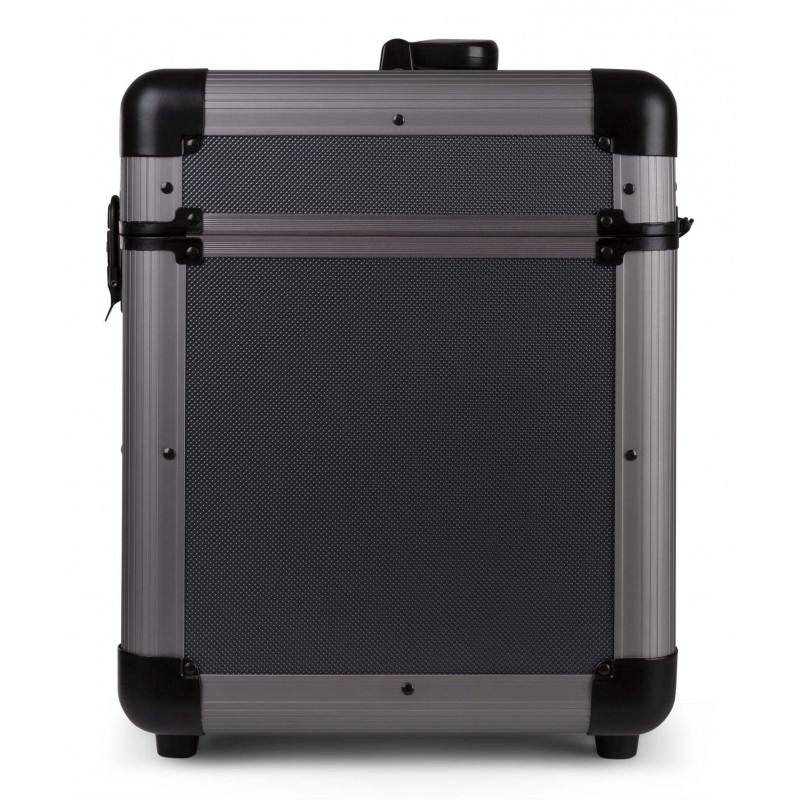 Comprar maleta para vinilos Power Dynamics RC100 titanium con capacidad para 80 vinilos.