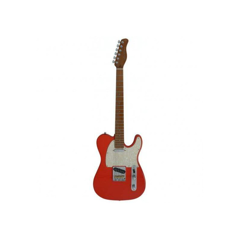 LARRY CARLTON T7 FRD FIESTA RED Guitarra Eléctrica