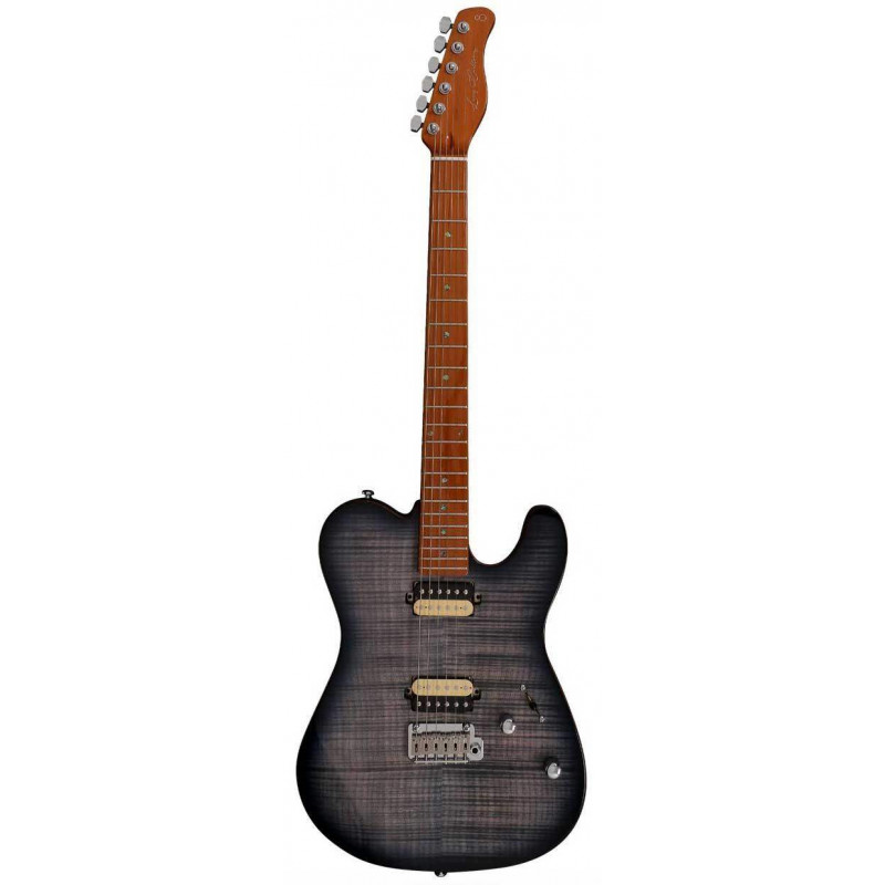 LARRY CARLTON T7 FM TBK TRANS BLACK Guitarra Eléctrica