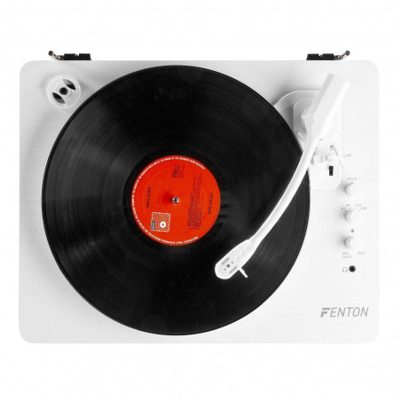 El tocadiscos Fenton RP162 es un tocadiscos vintage versátil con transmisión BT y función USB.