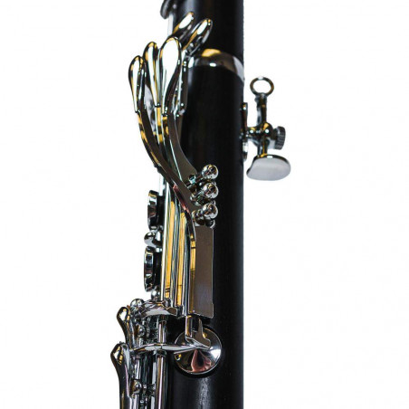 BETA Clarinete 18 Llaves y Pilares Plateadas