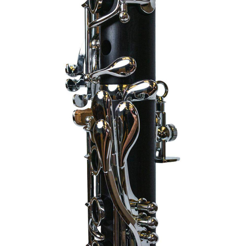 BETA Clarinete 18 Llaves y Pilares Plateadas