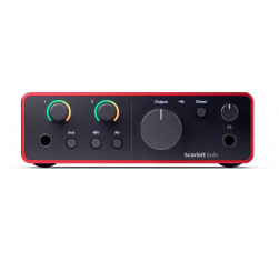 FOCUSRITE SCARLETT SOLO 4TH GEN Interfaz de audio USB