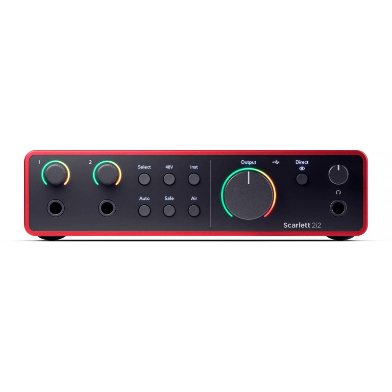 FOCUSRITE SCARLETT 2I2 4TH GEN Interfaz de audio USB