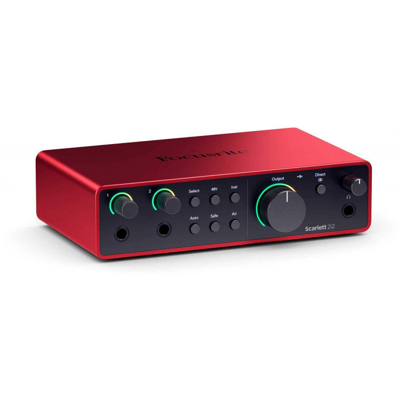 FOCUSRITE SCARLETT 2I2 4TH GEN Interfaz de audio USB