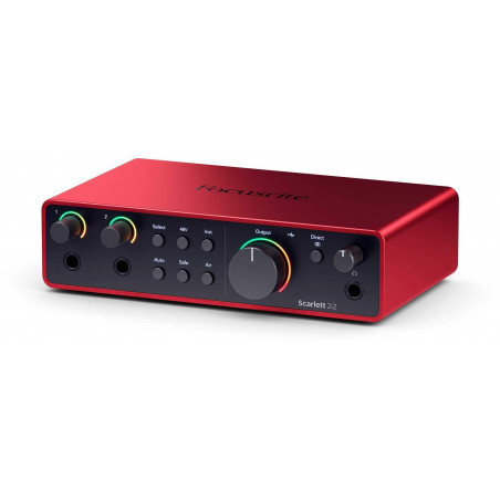 FOCUSRITE SCARLETT 2I2 4TH GEN Interfaz de audio USB