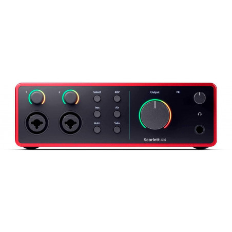 FOCUSRITE SCARLETT 4I4 4TH GEN Interfaz de audio USB FOCUSRITE SCARLETT 4I4 4TH GEN Interfaz de audio USB