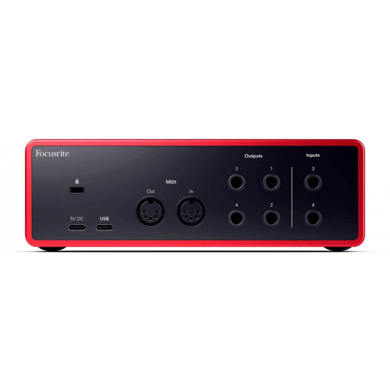FOCUSRITE SCARLETT 4I4 4TH GEN Interfaz de audio USB