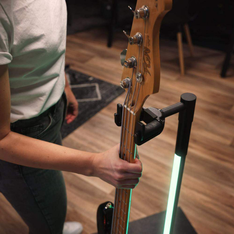 GS LS 01 NH B GUITARRA GLOW STAND Soporte Guitarra con luz