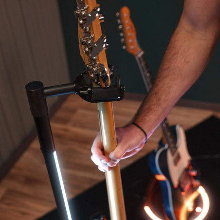 GS LS 01 NH B GUITARRA GLOW STAND Soporte Guitarra con luz