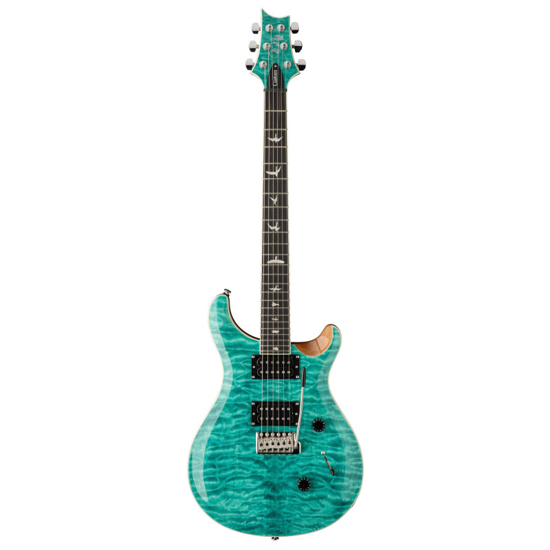 SE CUSTOM 24 QUILT TURQUOISE Guitarra Eléctrica 