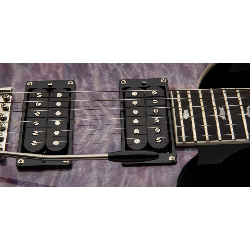 SE CUSTOM 24 QUILT VIOLET Guitarra Eléctrica 