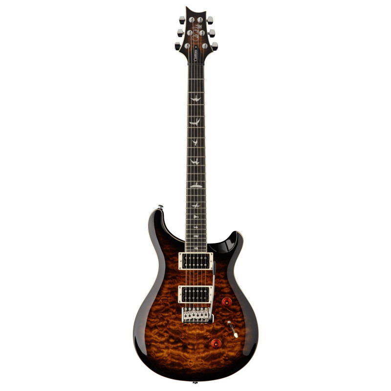 SE CUSTOM 24 QUILT BLACK GOLD SUNBURST Guitarra Eléctrica 