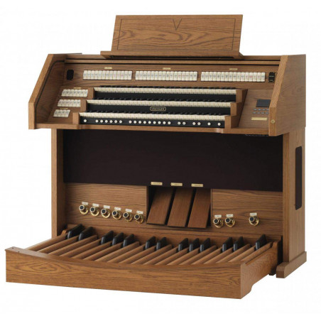 VISCOUNT SONUS 70 DLX Órgano Litúrgico 3 teclados con tecnología Physis,Nuevo sistema de 8,1 canales,12 altavoces.