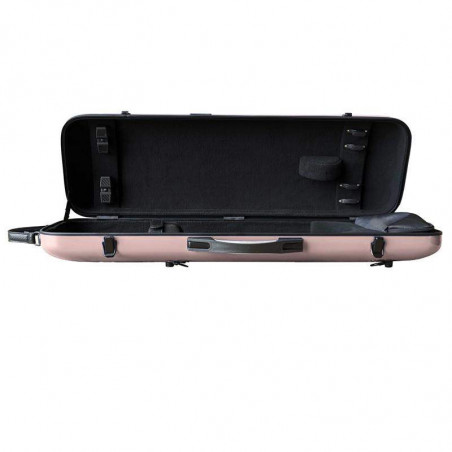 ESTUCHE VIOLIN 4/4 Rectangular Rainbow Rosa 7576