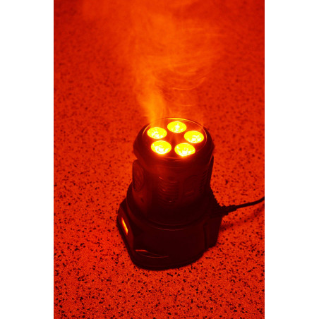 Beamz MHL90 Mini Cabeza Movil wash 5x18W RGBAW-UV LED