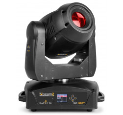 Beamz IGNITE180S Cabeza Movil Spot LED, Potente Led Blanco de 180 W