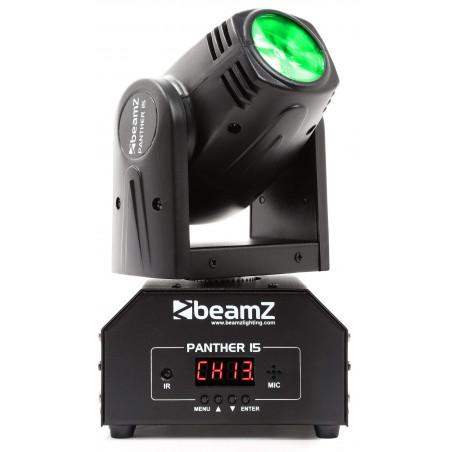 BeamZ Panther 15 Cabeza Movil Mini LED Beam1x 10W 4-in-1 RGBW