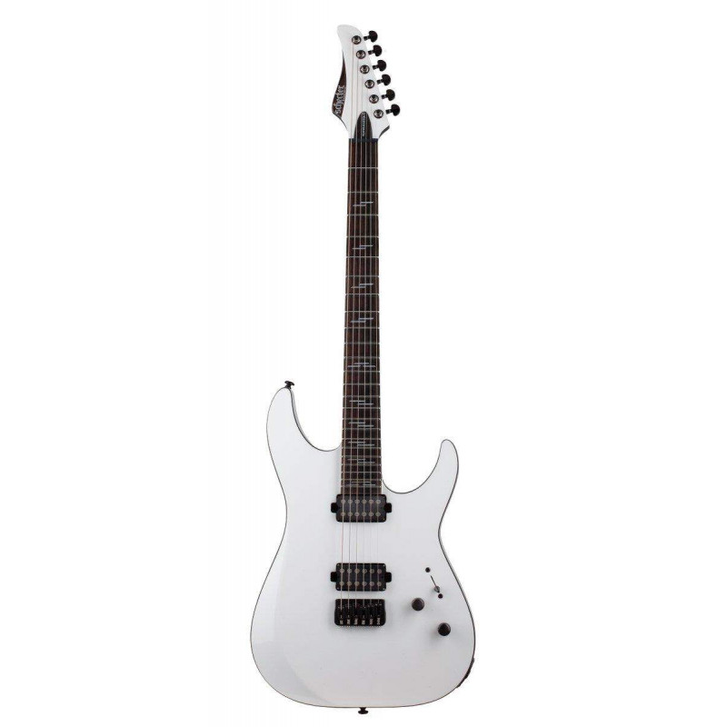 Schecter REAPER-6 CUSTOM GLOSS WHITE Guitarra Eléctrica Strato Blanca