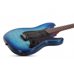 Schecter TRADITIONAL PRO TRANSP BLUE BURST Guitarra Eléctrica Strato 2