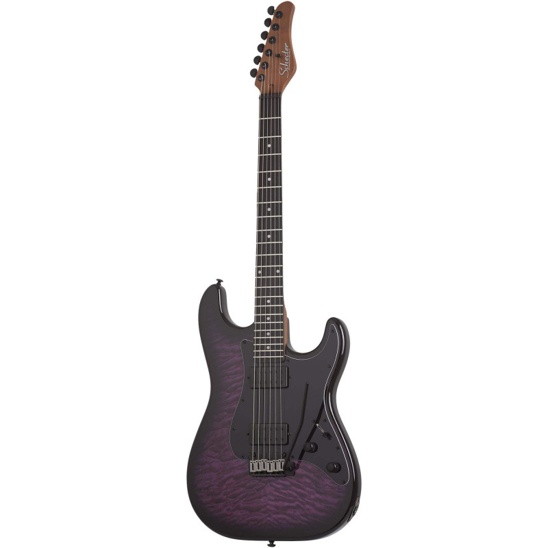 Schecter TRADITIONAL PRO TRANS PURPLE BURST Guitarra Eléctrica Strato