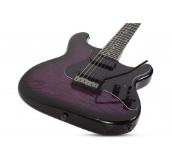 Schecter TRADITIONAL PRO TRANS PURPLE BURST Guitarra Eléctrica Strato 2