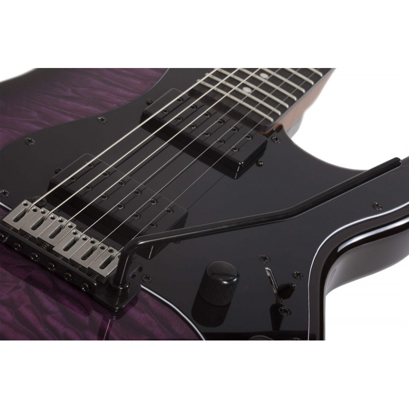 Schecter TRADITIONAL PRO TRANS PURPLE BURST Guitarra Eléctrica Strato