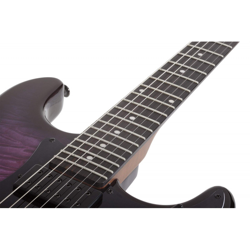 Schecter TRADITIONAL PRO TRANS PURPLE BURST Guitarra Eléctrica Strato