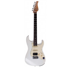comprar Guitarra eléctrica tipo strato con multiefectos y Bluetooth MOOER Effects P800 Olympic White.