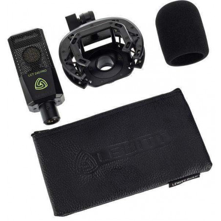 LEWIIT LCT 240 Pro Micrófono Condensador Cardiode para Estudio.