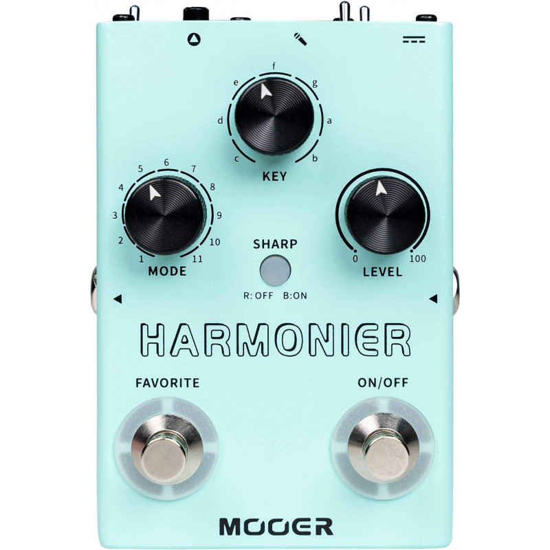 MOOER MVP2 HARMONIER Pedal Procesador Vocal