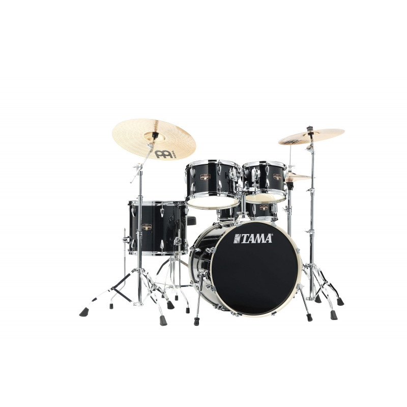 comprar bateria completa TAMA IMPERIALSTAR 5PC DRUM KIT IP50H6W-HBK + MEINL CYMBALS