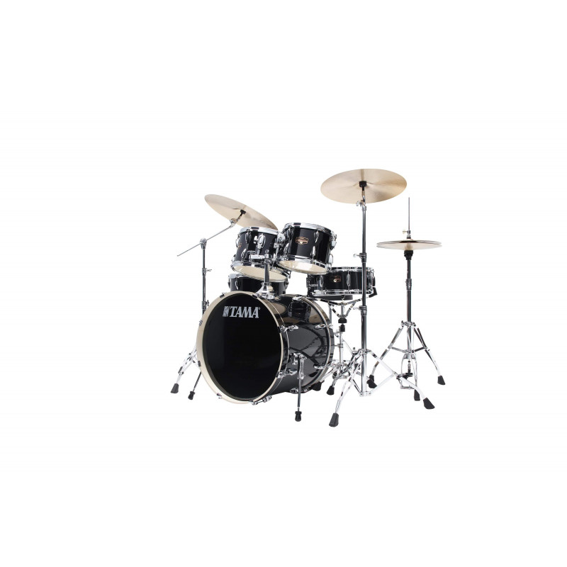 comprar bateria completa TAMA IMPERIALSTAR 5PC DRUM KIT IP50H6W-HBK + MEINL CYMBALS