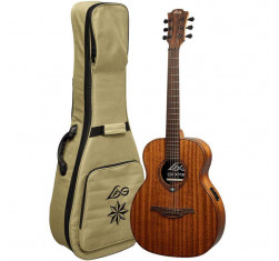 Lag ESCAPADE-L-KAE Guitarra Electroacústica de Viaje para Zurdos