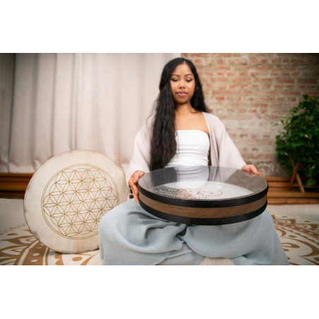 WD16WB-WH SONIC ENERGY Pandero Wave Drum 