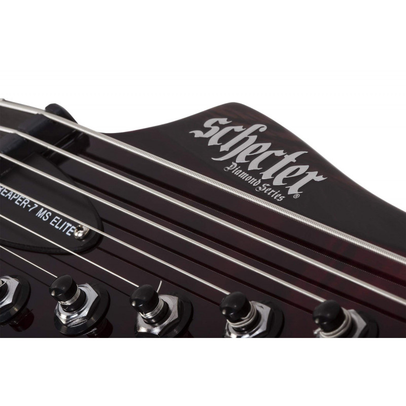 REAPER-7 ELITE MS BLOOD BURST BB Guitarra Eléctrica 7Cuerdas