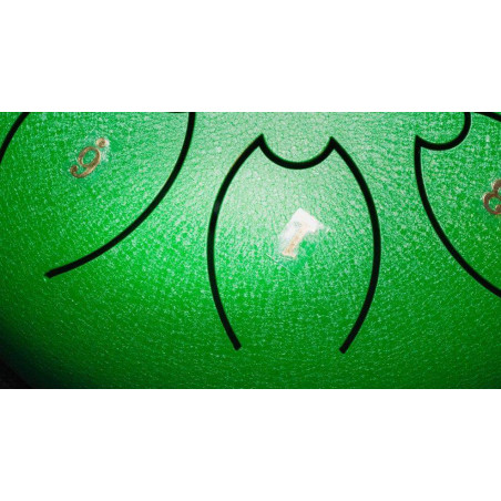 F-Zone STD1213N Steel Tongue Drum 12" 13 Notas Verde