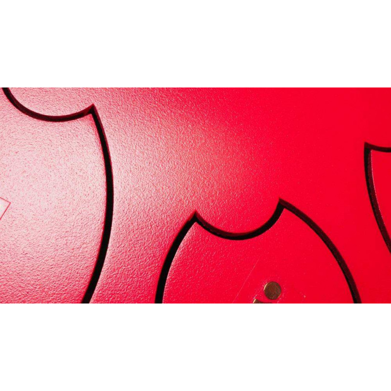 F-Zone STD1213N Steel Tongue Drum 12" 13 Notas Rojo