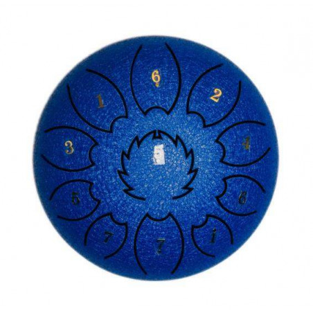 F-Zone STD1213N Steel Tongue Drum 12" 13 Notas Azul