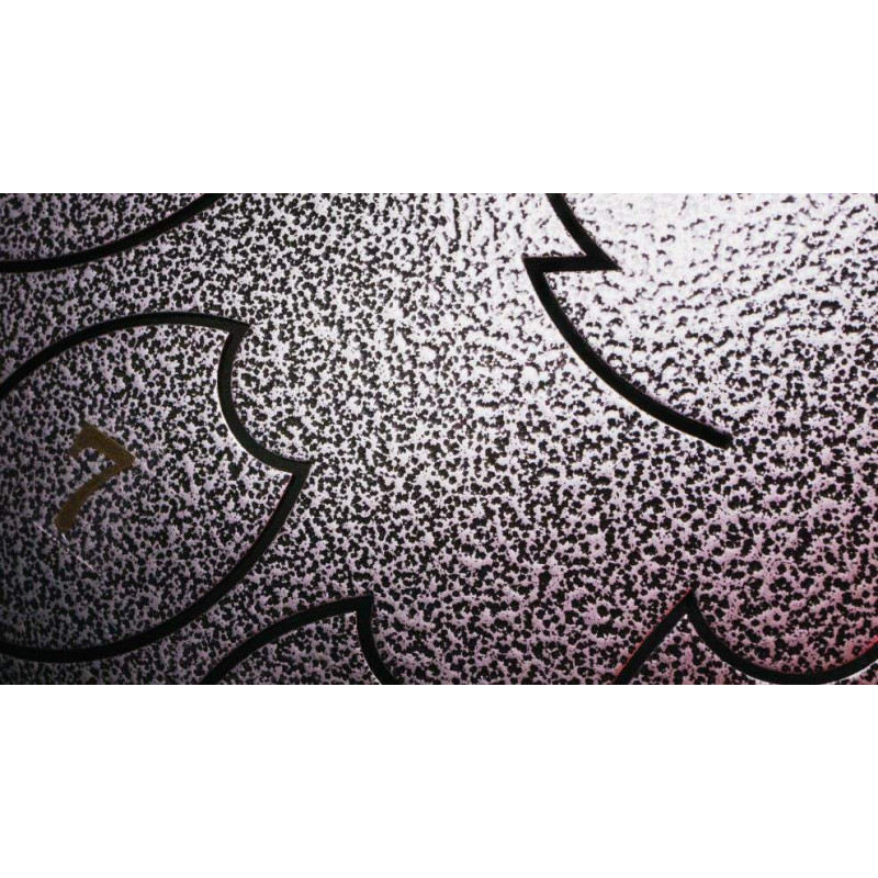 F-Zone STD1213N Steel Tongue Drum 12" 13 Notas Gris Jaspeado