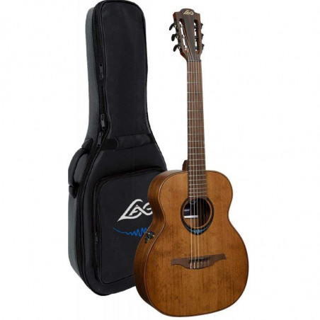 Lag BLUEWAVE 1 TNBW1TE-BRW Travel Guitarra Acústica Nylon Lag BLUEWAVE 1 TNBW1TE-BRW Travel Guitarra Acústica Nylon