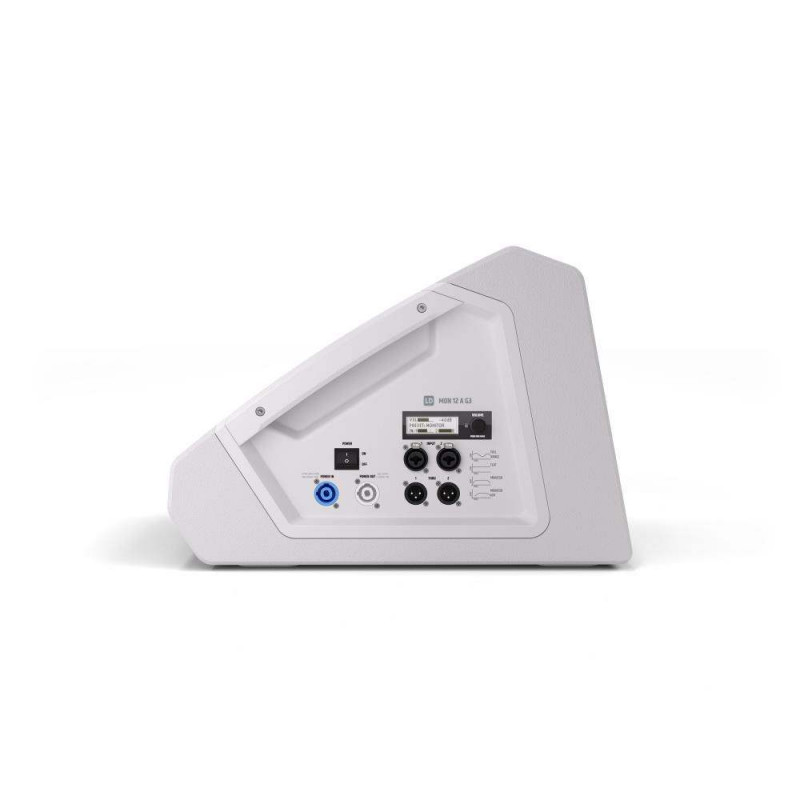 MON 12 A G3 W Monitor escenario amplificado, Blanco
