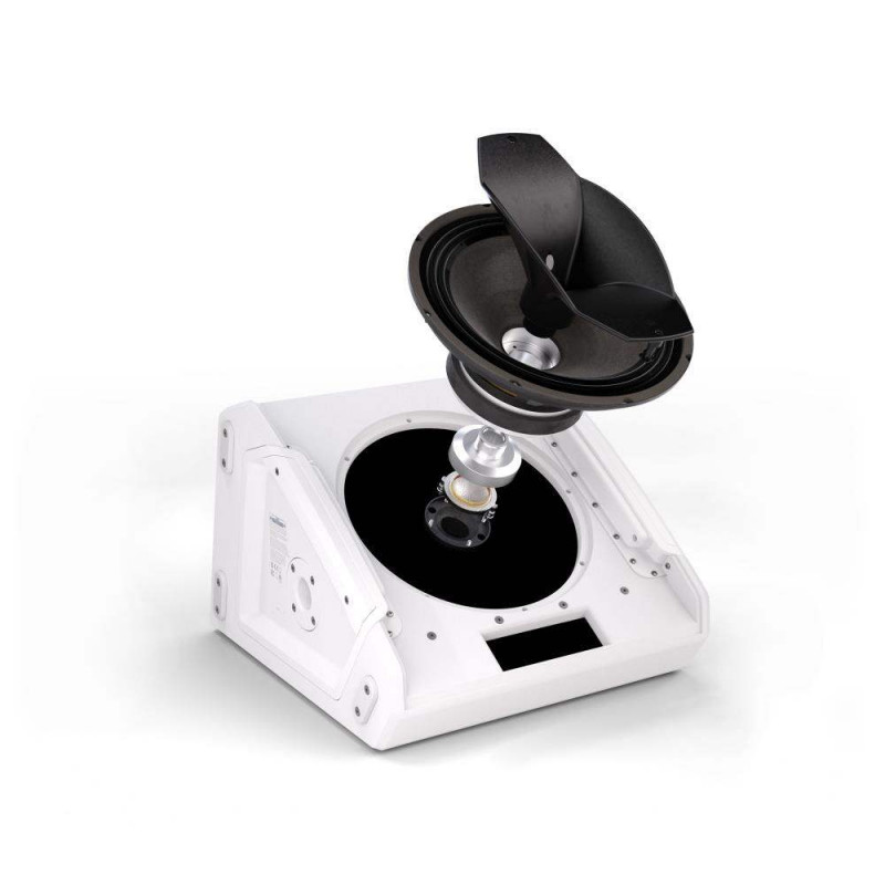 MON 12 A G3 W Monitor escenario amplificado, Blanco