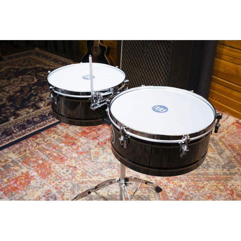 MTS1415BN Timbales 14" y 15" Black Nickel