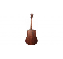 Guitarra Acústica Electrificada Abeto Sitka / Caoba Maciza, previo Fishman Matrix VT Enhance Sistema de recogida de NT2 2