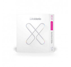 comprar juego de cuerdas para guitarra eléctrica D'addario XSE0942 recubiertas XS Nickel, calibre superfino, 09-42.